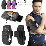 Running Arm Band Bag Zipper for Outdoor Gym, Mobile Phone Holder