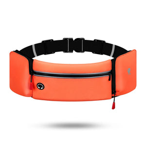 Running Belt for Women Men Foldable Water Bottle Holder Adjustable Waist Pouch