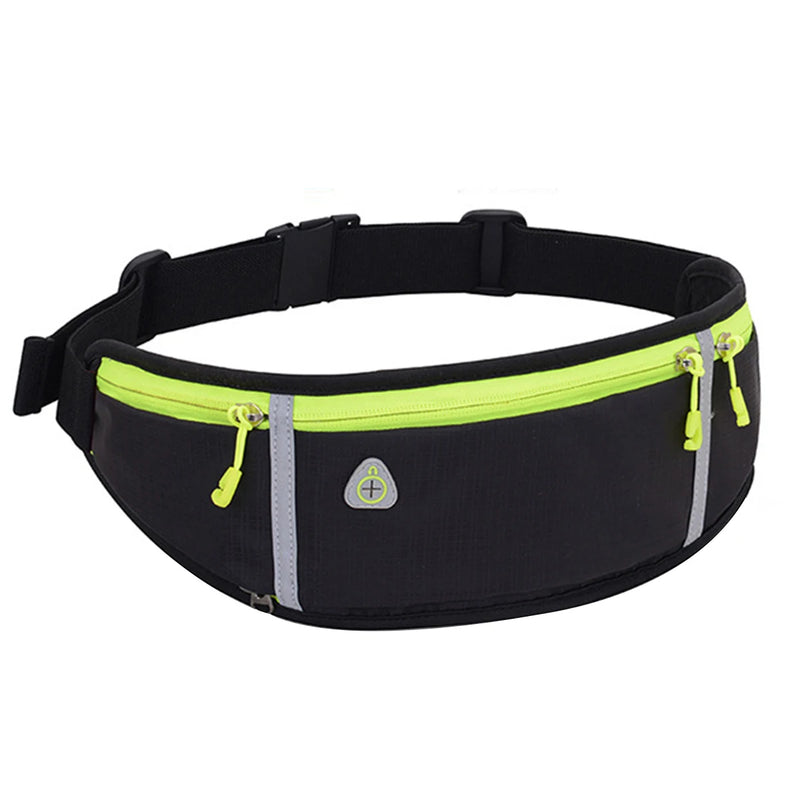 Running Belt with Water Bottle Fitness Water-Resistant Waist Pack
