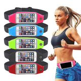 Sport Bum Belt Waist Pack Travel Zip Pouch Phone Pack Waterproof Fanny Pack