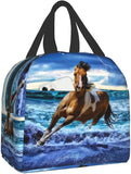 Running Horse Lunch Bag Tote Bag Insulated Lunch Container