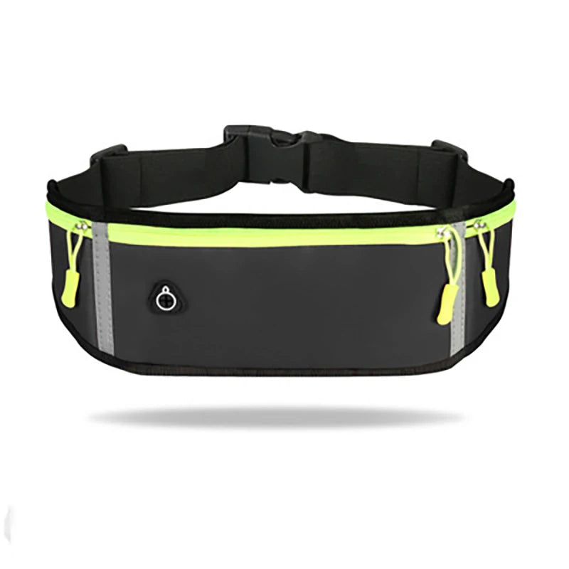 Waterproof Sports Waist Bag for Women Men Gym Belt Bag