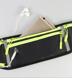 Waterproof Sports Waist Bag for Women Men Gym Belt Bag