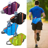 Sports Waist Bag with Water Bottle Pocket