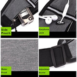 Waterproof Fanny Pack Outdoor Sport Zipper Crossbody Bag