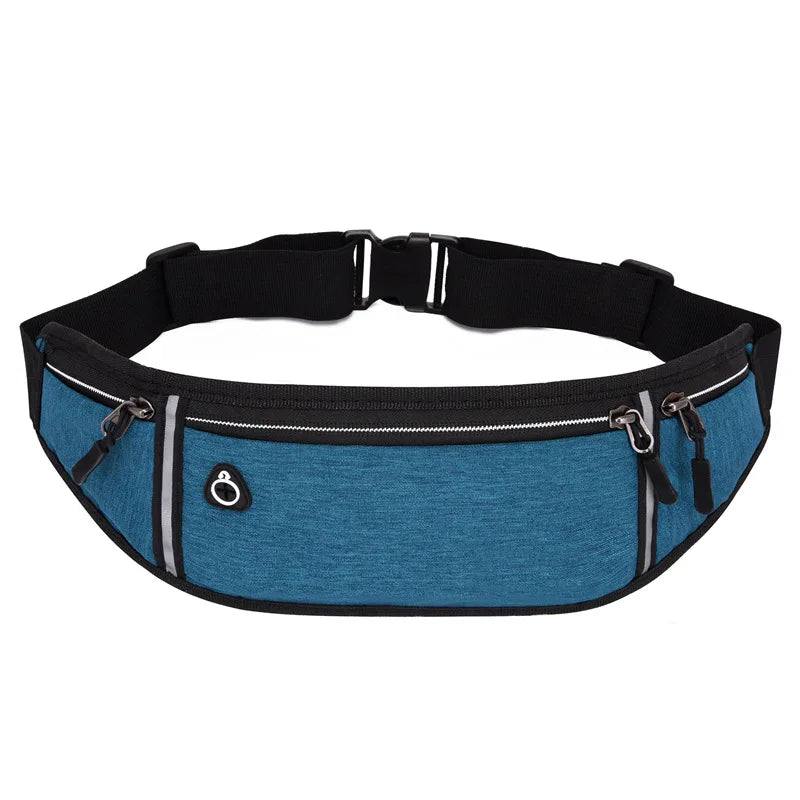Waterproof Fanny Pack Outdoor Sport Zipper Crossbody Bag