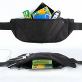 Running Waist Bag Sports Belt Pouch Mobile Phone Case Men Women Hidden Pouch