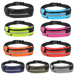 Waterproof Running Waist Bag Gym Bag Phone Holder Men Women