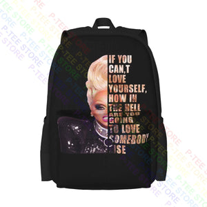 Rupaul Love Yourself Large Capacity Backpack