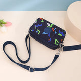 Rural Floral Style Mini Shoulder Bag Waterproof Handbag