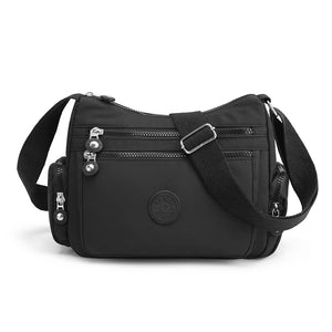 Rural Style Crossbody Ladies Shoulder Bag Nylon Waterproof Handbag