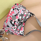 Rural Style Crossbody Ladies Shoulder Bag Nylon Waterproof Handbag