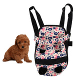 S/M/L Canvas Dog Carrier Outdoor Travel Dog Backpack Front Pet Bags