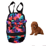 S/M/L Canvas Dog Carrier Outdoor Travel Dog Backpack Front Pet Bags