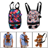 S/M/L Canvas Dog Carrier Outdoor Travel Dog Backpack Front Pet Bags