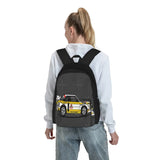 Classic Rally Car Backpack Vintage Women's Bag