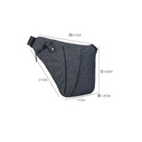 Unisex Anti-Theft Shoulder Bag Hidden Breast Package For Men