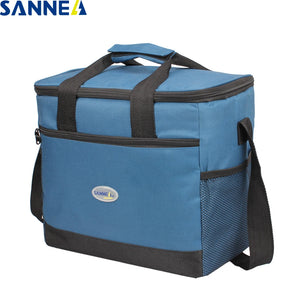 16L Thermal Picnic Tote Food Storage Cooler Bag for Family