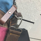 Rainbow Striped Handbag Crossbody Shoulder Bag