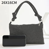 SCOFY Diamond Party Wedding Clutch Tote Bag Purses Handbags Women Rhinestones