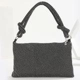 SCOFY Diamond Party Wedding Clutch Tote Bag Purses Handbags Women Rhinestones