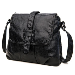 SCOFY Soft PU Leather Crossbody Bag for Women Small Travel Shoulder Bags