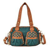 SCOFY Soft PU Leather Shoulder Bags for Women Tote Bags Purses
