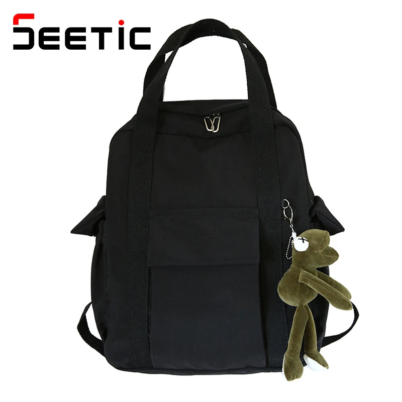 Waterproof Nylon Women Backpack Female Backpack School Backpack For Girls