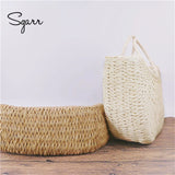 Summer Straw Handbag Famous Brand Beach Shoulder Bag