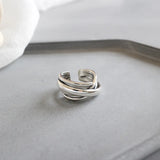 SHANICE Silver 925 Multi-layer Winding Engagement Ring