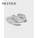SHANICE Silver 925 Multi-layer Winding Engagement Ring