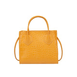 SHIYUN Crocodile Pattern Chain Shoulder Bag