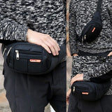 6 Colors Unisex Waist Bum Bag Travel Phone Money Pouch Belt Bags