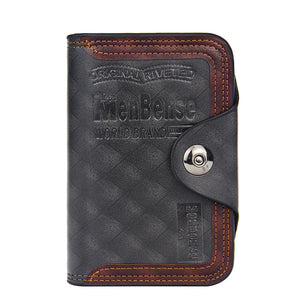SHUJIN Men's Wallet Clutch Bag Billeteras Para Hombre Mens Wallet Man Purse