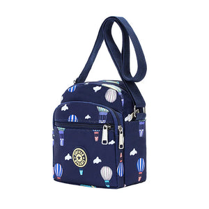 Nylon Cross Messenger Bag for Women