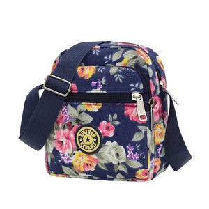Canvas Diagonal Women's Shoulder Bags Floral Cloth Bags Direct Batch