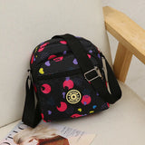 Waterproof Nylon Crossbody Multi-layer Small Messenger Bag