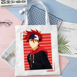 SK8 The Infinity Canvas Tote Eco Bag Anime Skate Boys Shoulder Beach Shopper