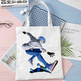 SK8 The Infinity Canvas Tote Eco Bag Anime Skate Boys Shoulder Beach Shopper