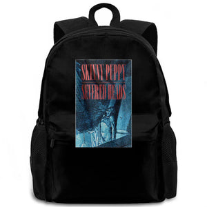 SKINNY PUPPY Dig It Bigot Tour 1986 Severed Heads Selling women men backpack