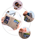 Leather Women Wallets Slim Female Korea Wallet Ladies Small Purses Money Bag