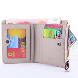 Leather Women Wallets Slim Female Korea Wallet Ladies Small Purses Money Bag