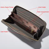 Tassel Long Zipper Women Wallets Clutch Purse Money Bags