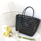 Hand-Woven Messenger Bag Single Shoulder Beach Bag