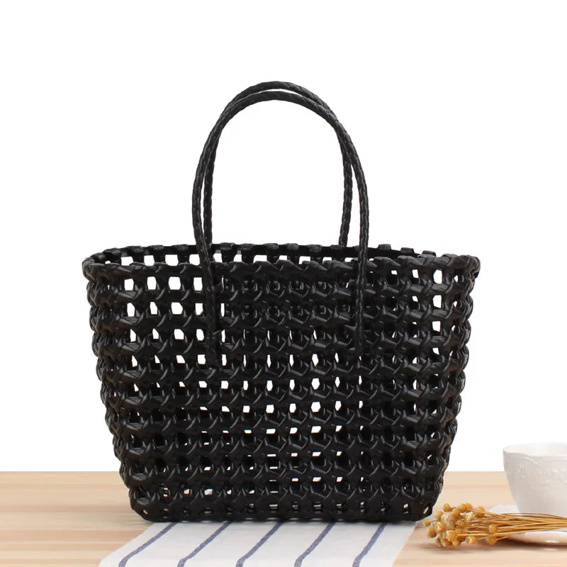 Hand-Woven Messenger Bag Single Shoulder Beach Bag