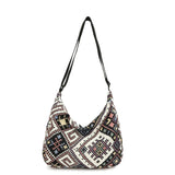 Canvas Shoulder Bag Art Paintings Print Crossbody for Women