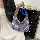 Canvas Shoulder Bag Art Paintings Print Crossbody for Women