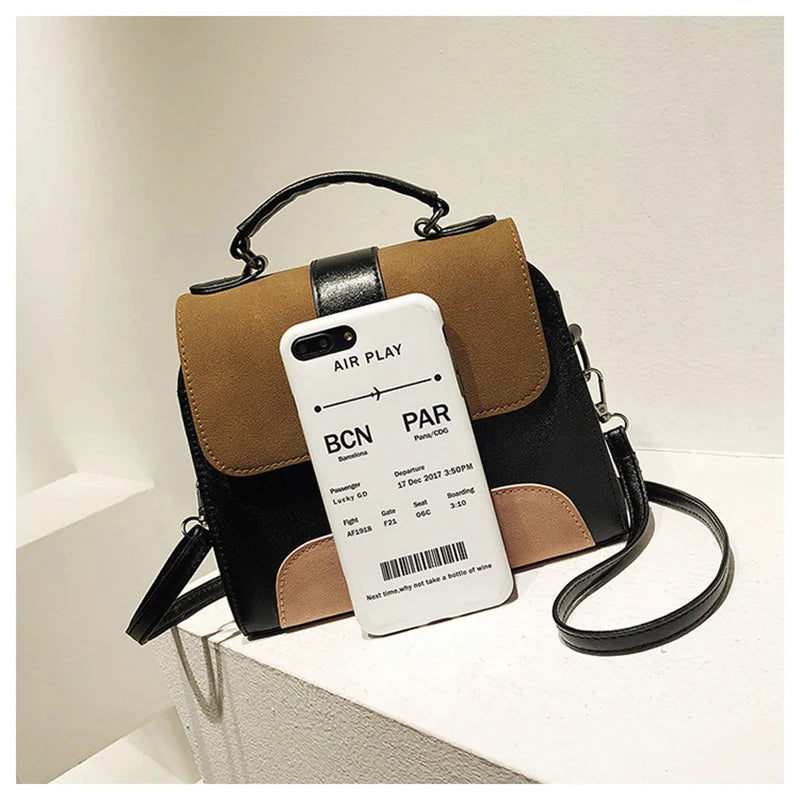 PU Leather Women Crossbody Bag Jelly Shoulder Bag Top-handle Bag