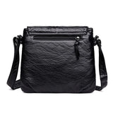 Tassels Crossbody Bag Soft Leather Purses And Handbag Women Shoulder Messenger B