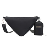 Women Triangle Chain Underarm Shoulder Bags High Solid Bags
